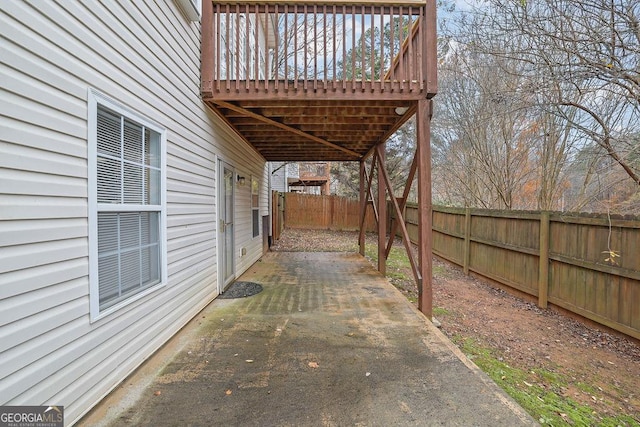 view of patio / terrace