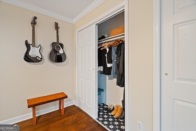 view of closet