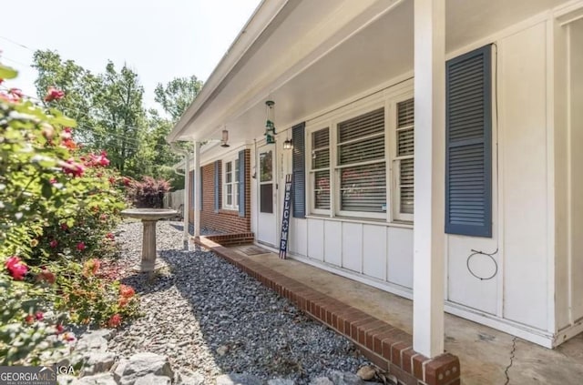 2982 Woodhaven Cir, Macon, GA 31204 - view of property exterior with a porch and board and batten siding