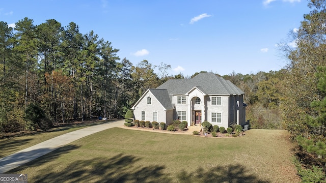 2202 Escalade Ct, Conyers, GA 30094 - view of front of property with a front yard