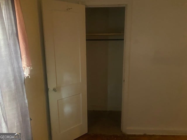 view of closet