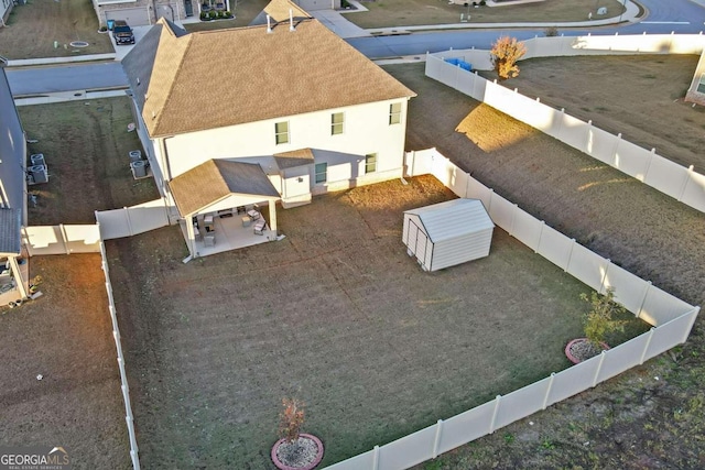 aerial view