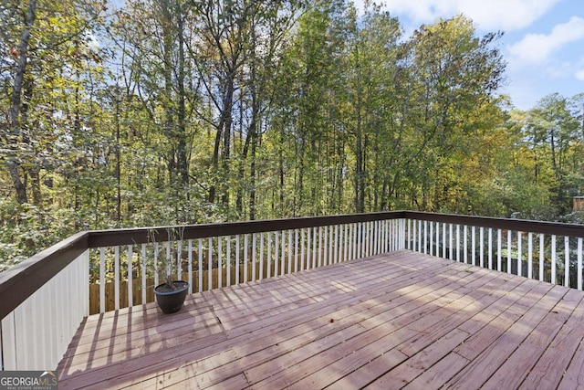 727 Pear Grove Pl, Marietta, GA 30066 - view of wooden deck