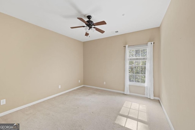 727 Pear Grove Pl, Marietta, GA 30066 - carpeted empty room featuring ceiling fan and baseboards