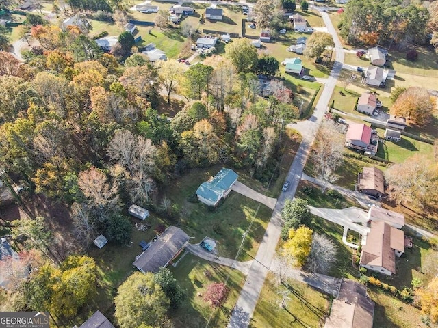 6166 Laurel Wood Trl, Flowery Branch, GA 30542 - aerial view of property and surrounding area