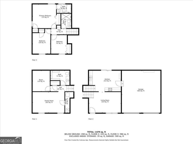 6166 Laurel Wood Trl, Flowery Branch, GA 30542 - view of home floor plan