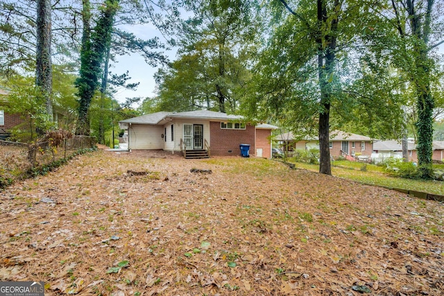 view of rear view of house