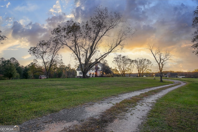 view of community