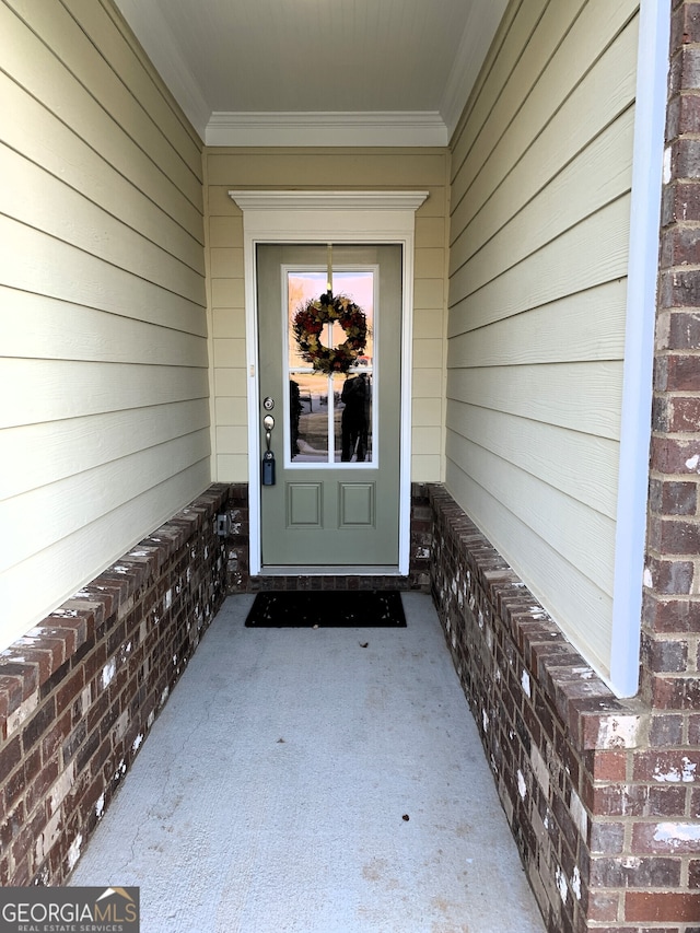 view of property entrance