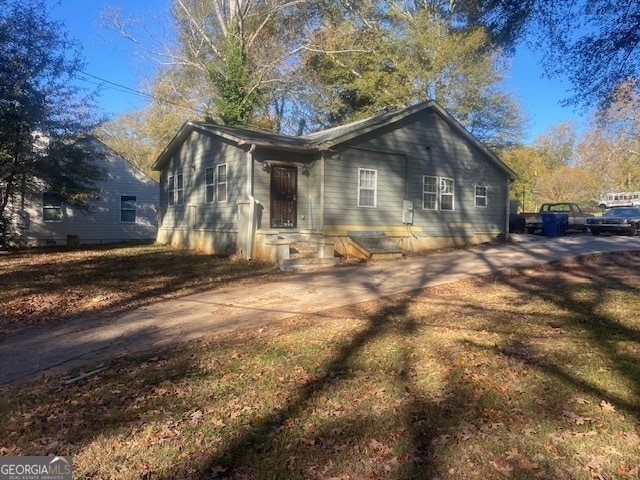 view of front of house