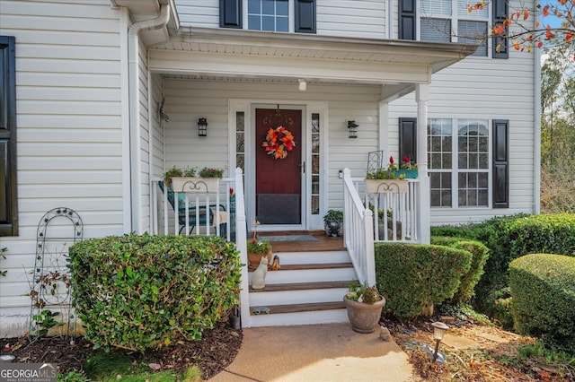 view of property entrance