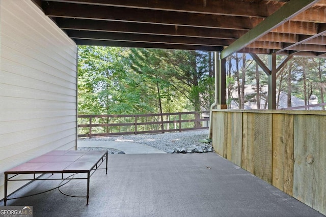 view of patio / terrace