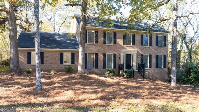 view of colonial house