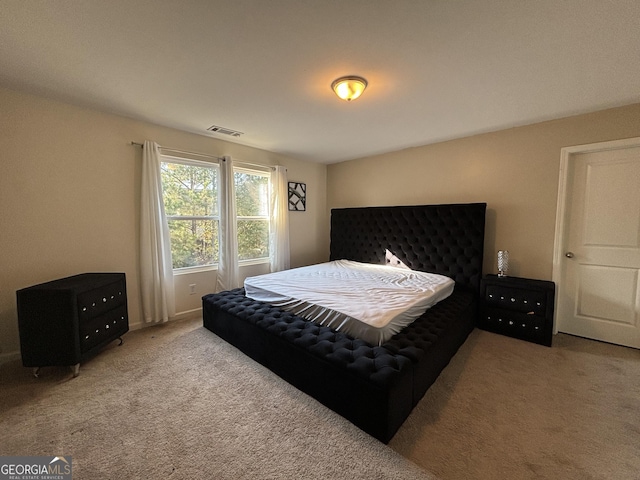 bedroom featuring carpet flooring