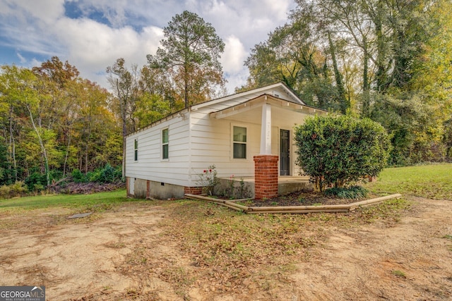 view of property exterior