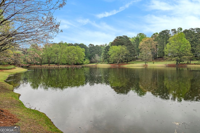 property view of water