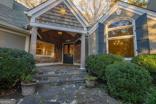 view of property entrance