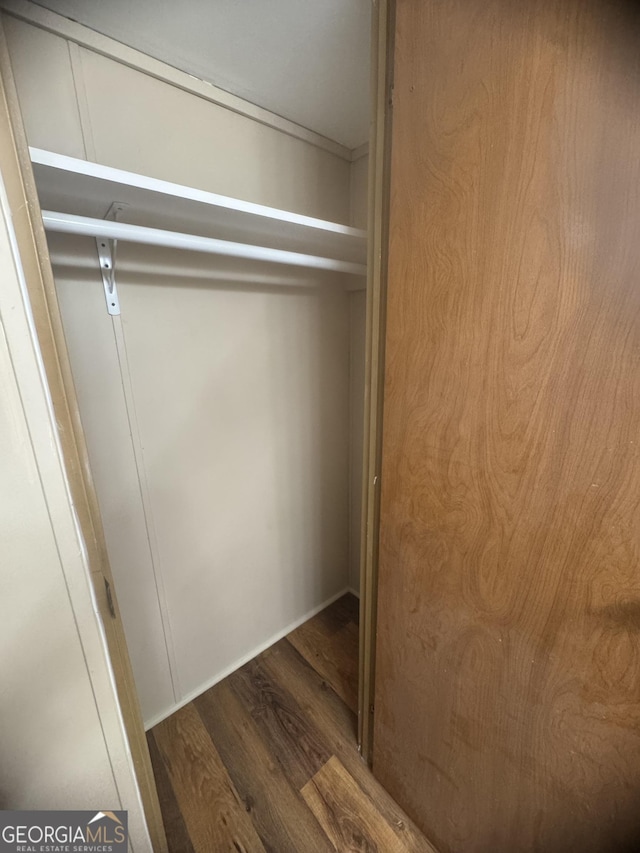 view of closet