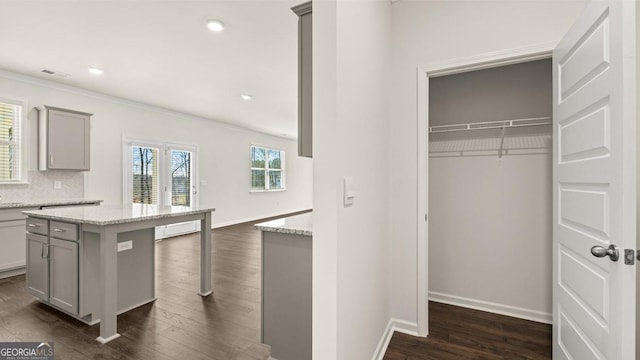 interior space with visible vents