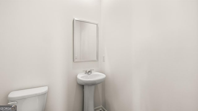 bathroom with toilet
