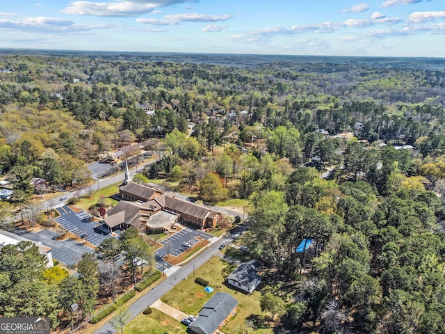 50 Pine Valley Dr, Athens, GA 30606 - drone / aerial view with a forest view