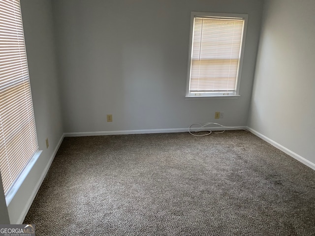 empty room featuring carpet