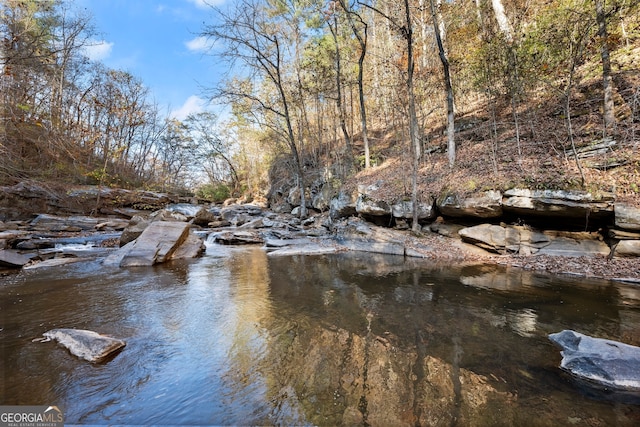 property view of water