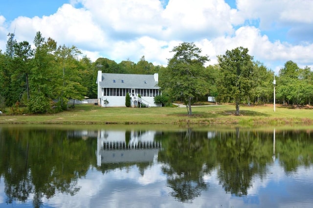 property view of water