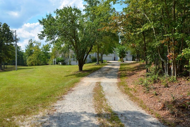 view of road