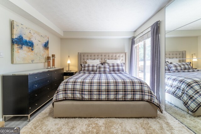 111 Swanton Hill Ct, Decatur, GA 30030 - bedroom with a textured ceiling
