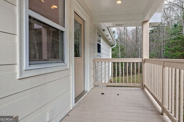 4502 Ramsay Dr, Hiawassee, GA 30546 - view of deck
