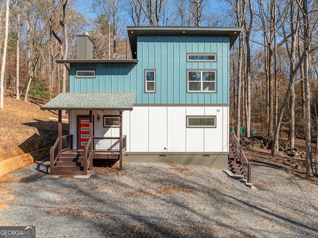 view of front of house