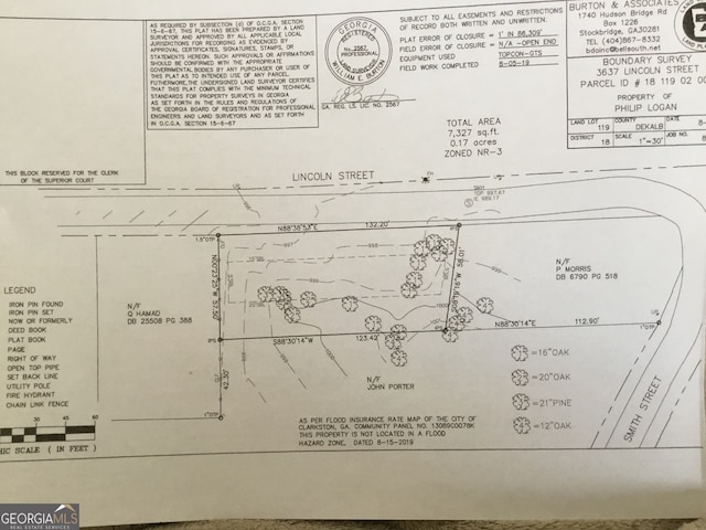 3637 Lincoln St, Clarkston GA, 30021 land for sale