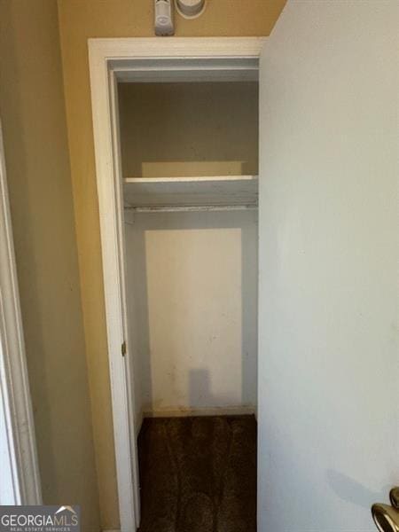 view of closet