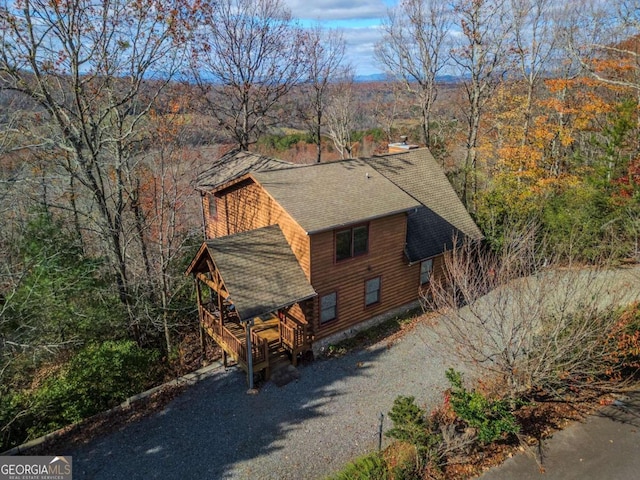 view of side of home