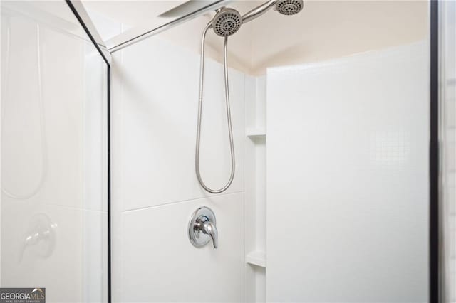 room details with walk in shower