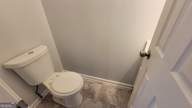 bathroom with toilet