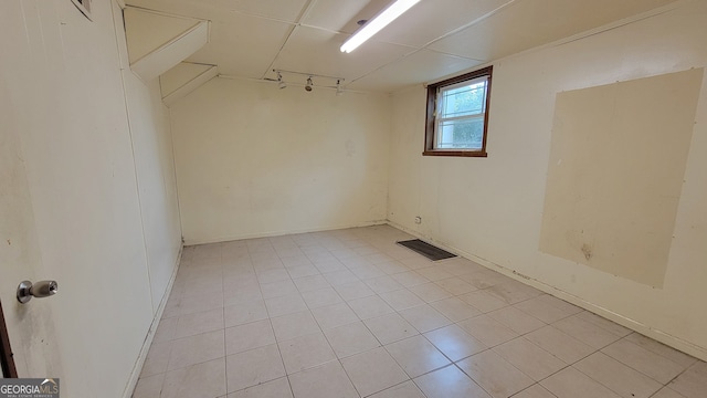 view of tiled empty room