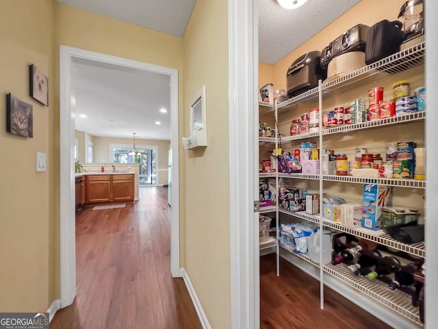 pantry featuring sink