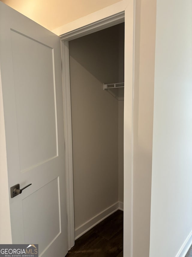 view of closet