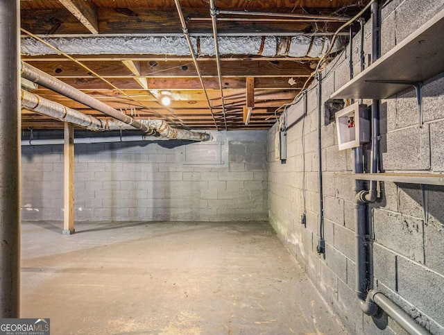3811 Paul St, Douglasville, GA 30135 - view of unfinished basement