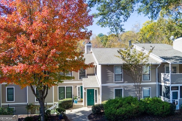 view of front of house