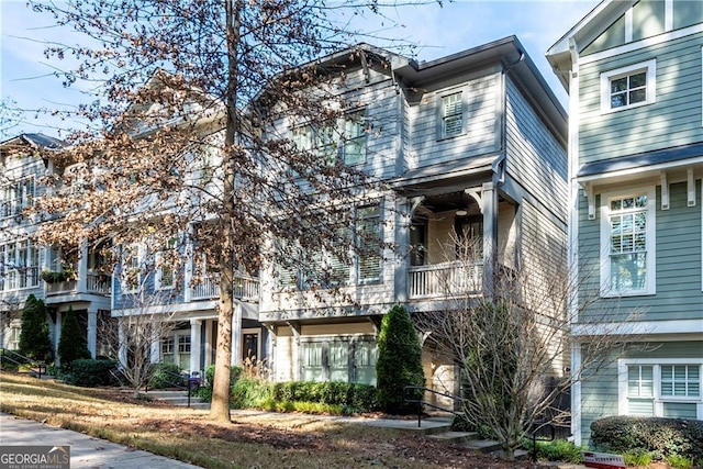 view of townhome / multi-family property