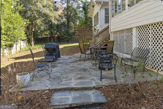 view of patio