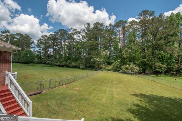 611 Bernhard Rd, Fayetteville, GA 30215 - view of yard featuring a rural view