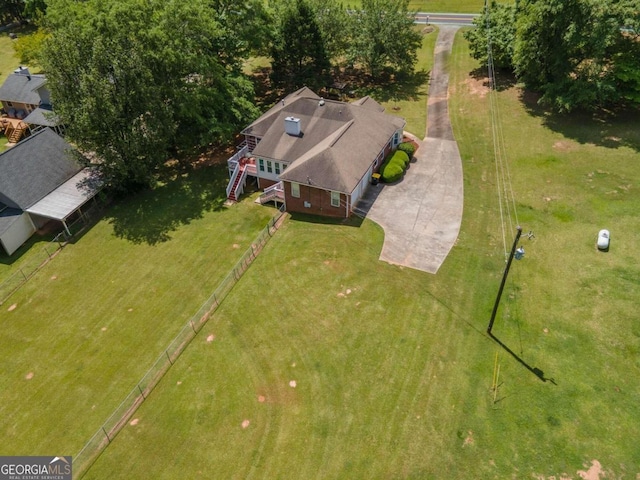 611 Bernhard Rd, Fayetteville, GA 30215 - aerial view of property and surrounding area