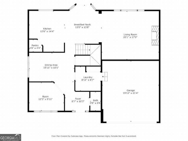 904 Berry Ct, Canton, GA 30114 - floor plan