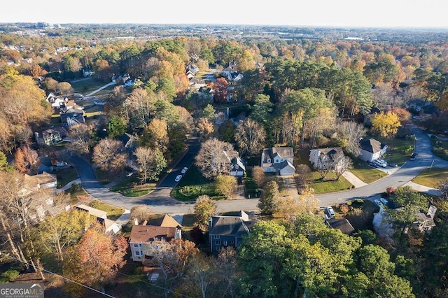 aerial view