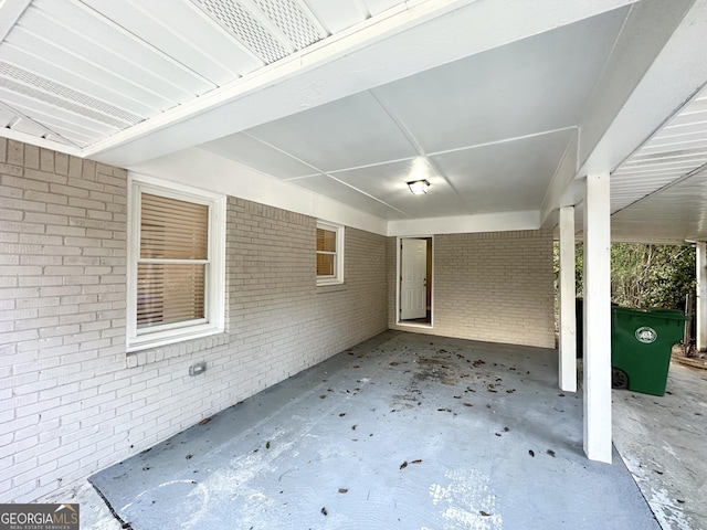1737 Mckenzie Dr, Decatur, GA 30032 - view of patio with a carport
