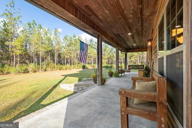 view of patio / terrace